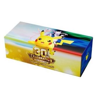 ポケモンカードゲーム ロングカードボックス 30th CELEBRATION 新品未開封品